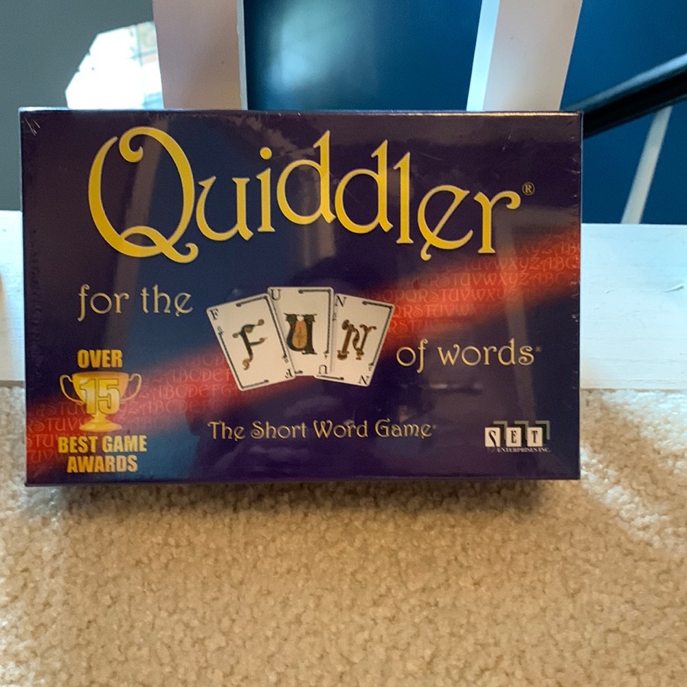 Quiddler Card Game